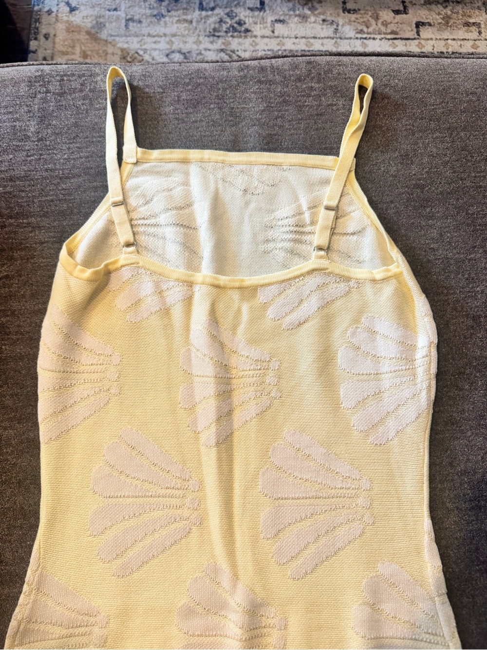 Callahan Cream Shell-Pattern Knit Cardigan & Pullover Set - Picture 5 of 5
